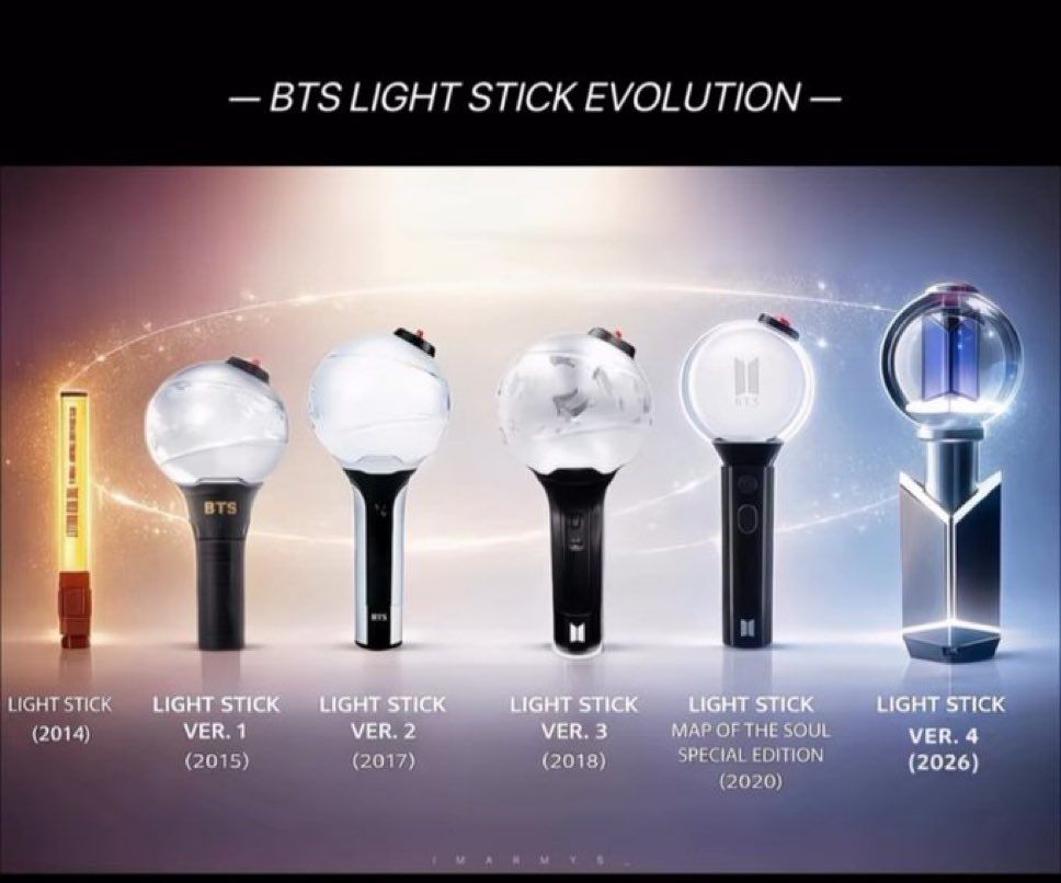 ARMY Bomb Evolution 💜 • 2014 – Lightstick: The Red Bullet • 2015