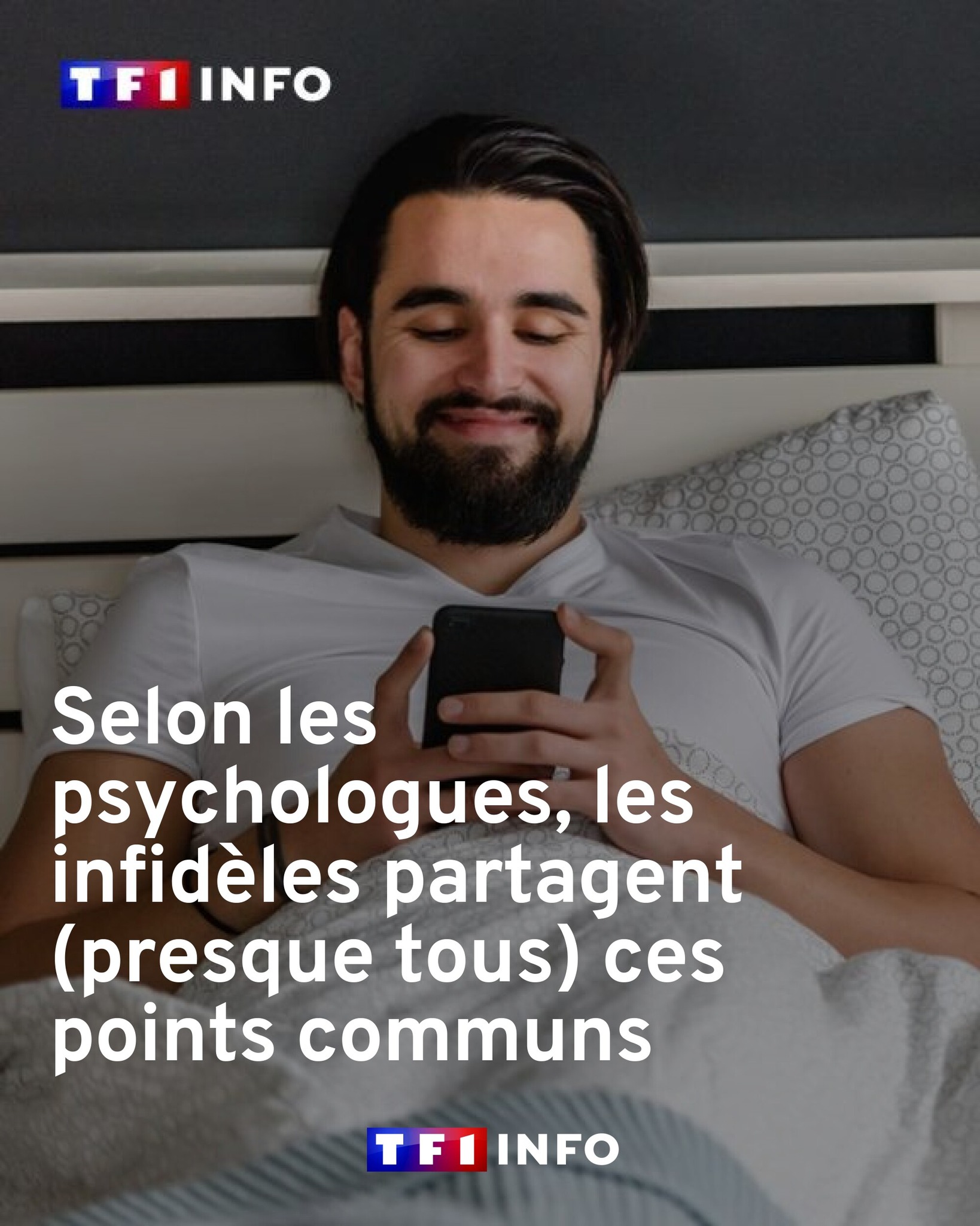 TF1 - Selon les psychologues, les infidèles partagent (presque tous ...