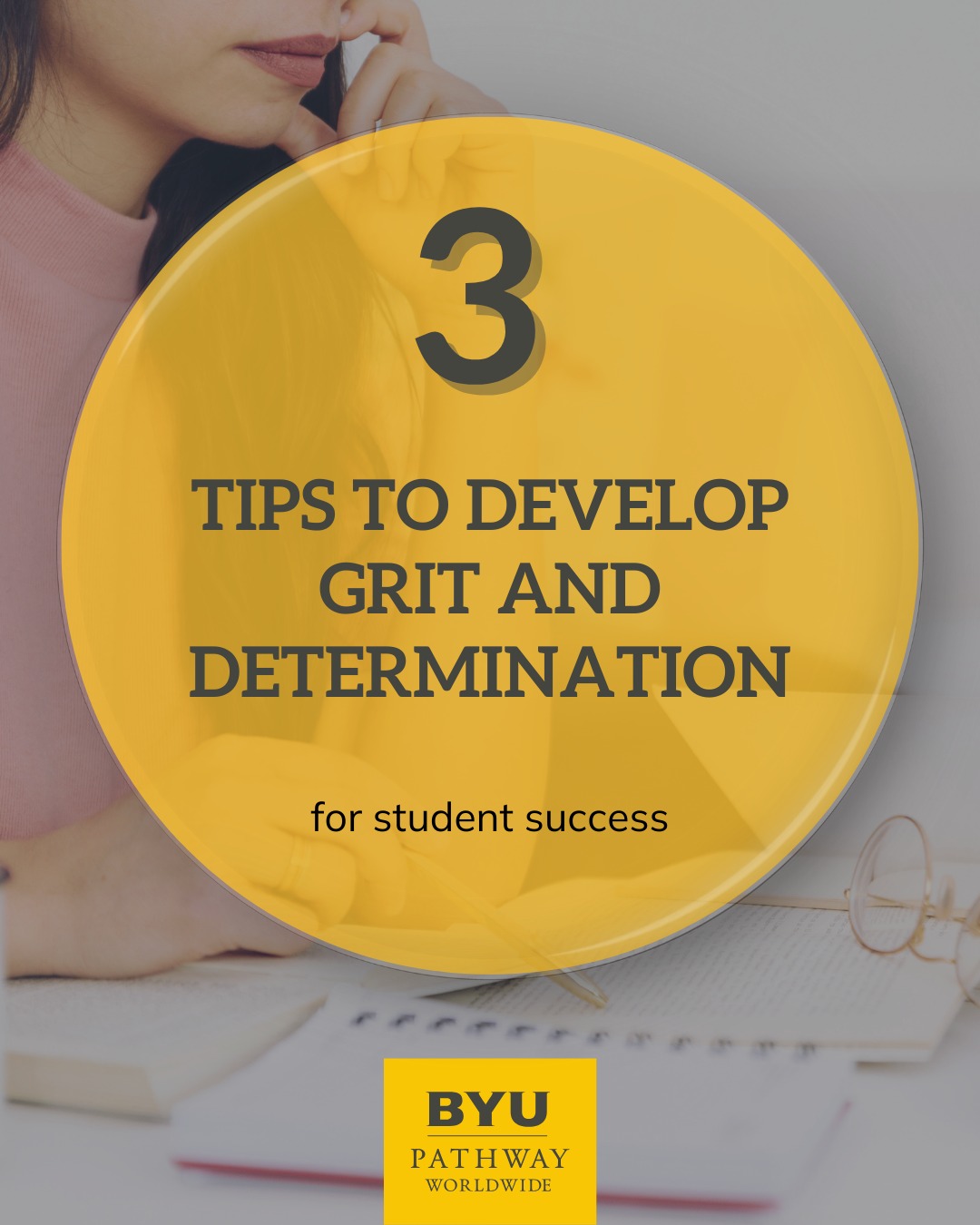 Build grit and determination for... - BYU-Pathway Worldwide | Facebook
