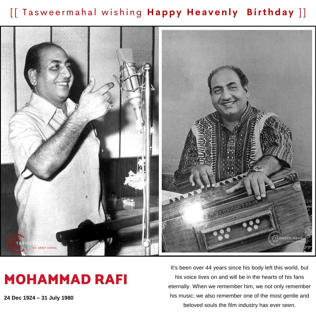Tasweermahal.com - Happy Heavenly Birthday, Rafi Saab! It's been over ...