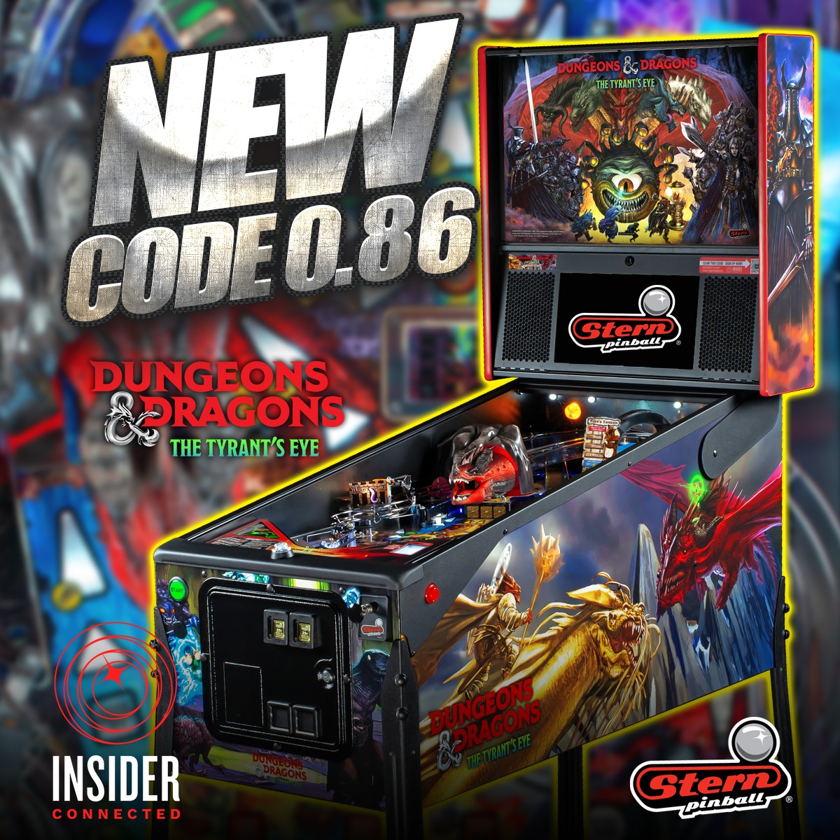 Stern Pinball - NEW CODE! Stern Pinball has posted new... | Facebook