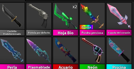 MURDER MYSTERY 2 ESPAÑOL🔪 | Doy por mm2 , son 2860 de valor todo busco ...