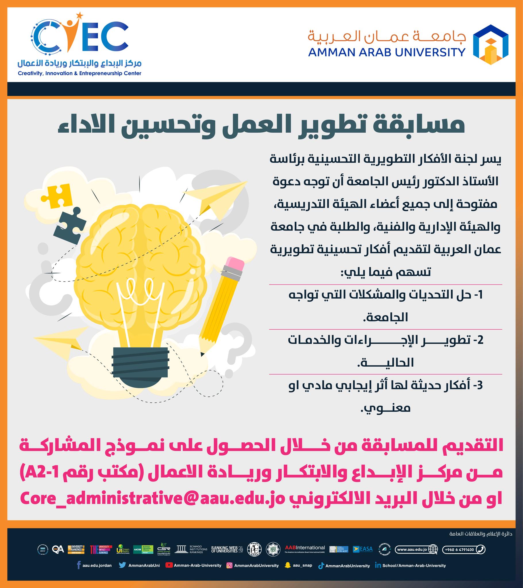 ‎Amman Arab... - Amman Arab University جامعة عمان العربية