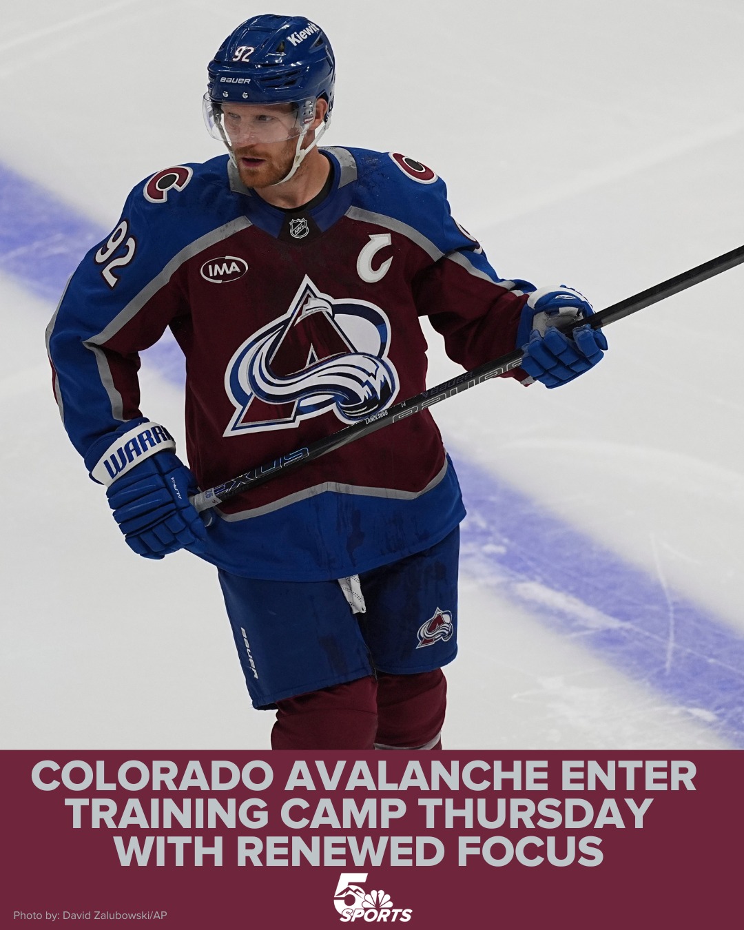 KOAA - The Colorado Avalanche enter training camp with little drama. There are no concerns about ...