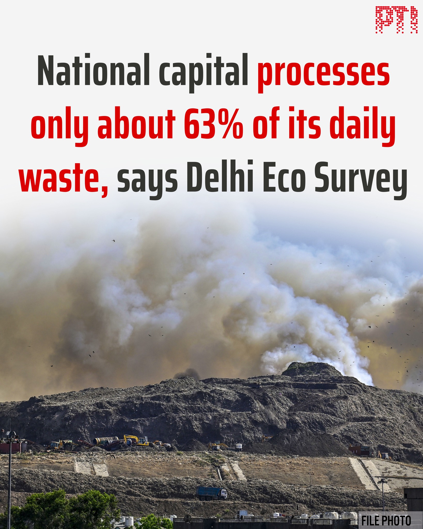 Delhi generates nearly 11,862 tonnes of municipal solid waste 