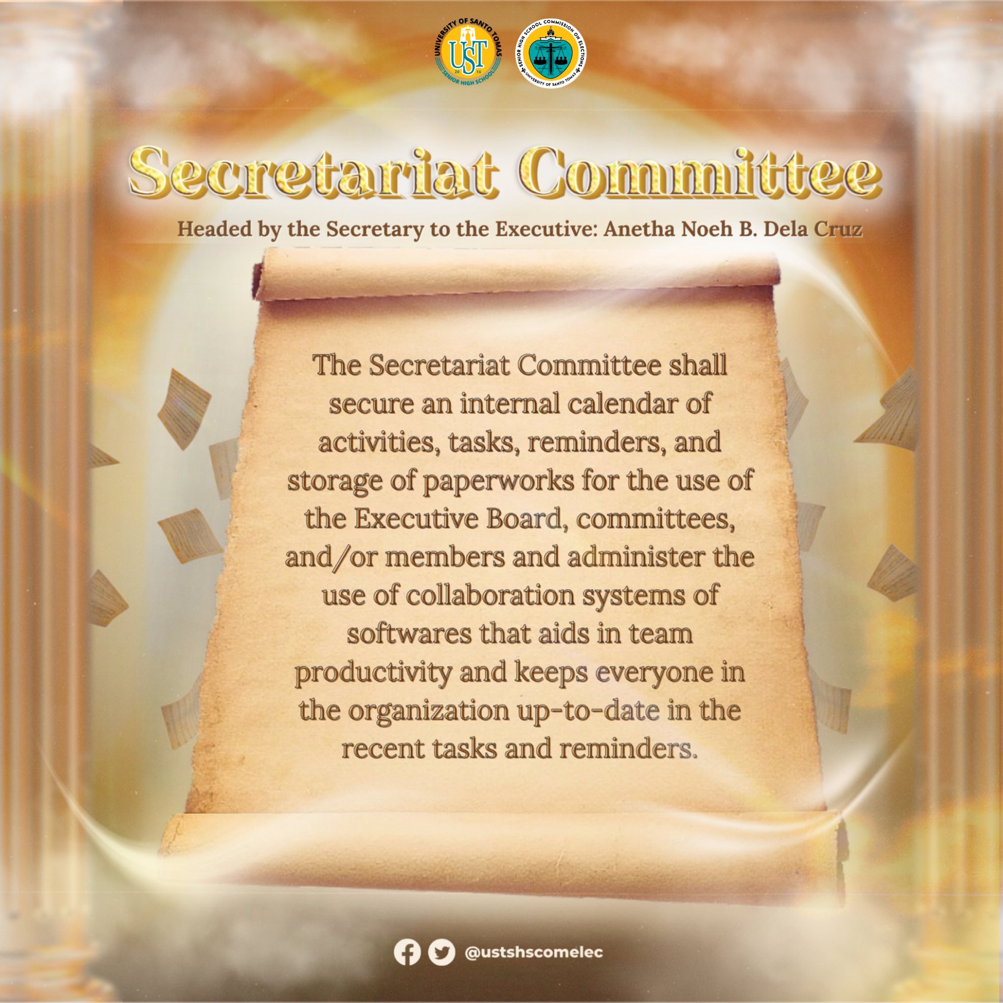 UST SHS Commission on... - UST SHS Commission on Elections