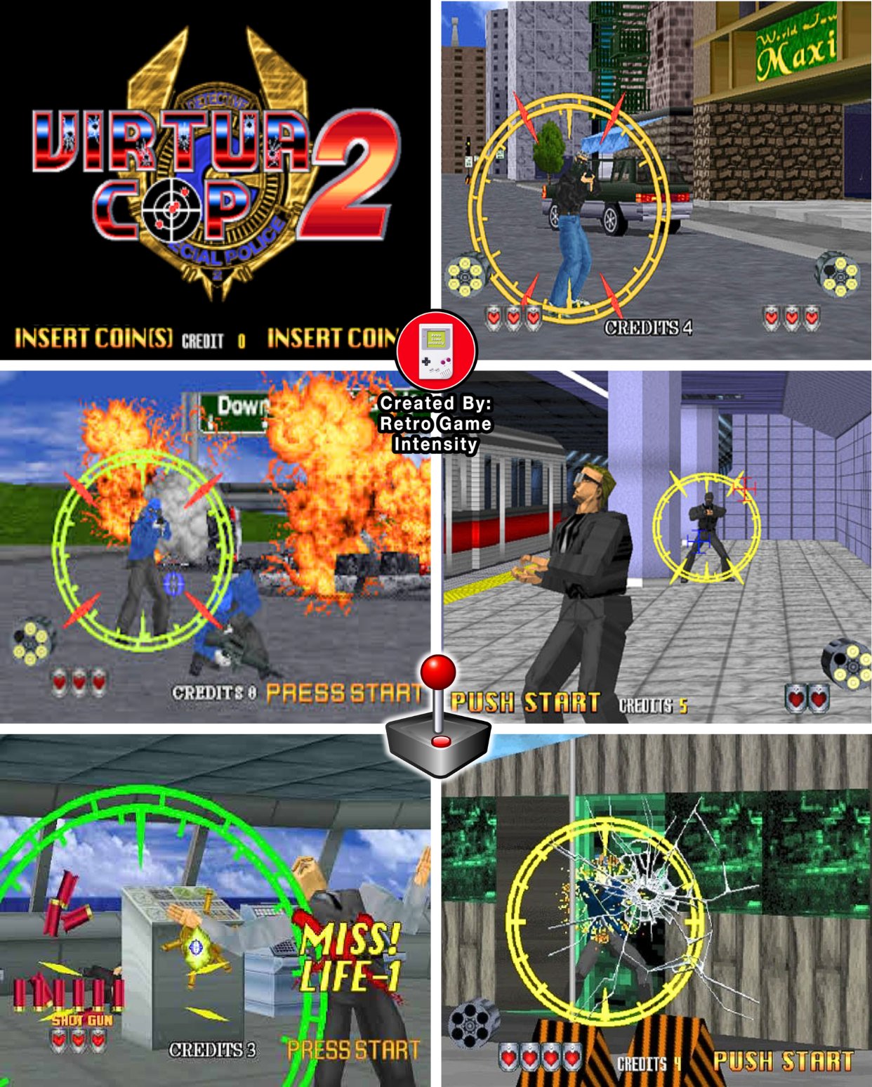 Retro - Did You Know? - Virtua Cop 2 (1995, Arcade) Virtua Cop 2 ...