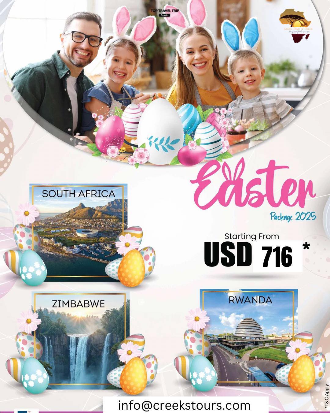Creeks - 🌸🐰 Celebrate Easter 2025 with an unforgettable getaway! 🌍 ️ ...