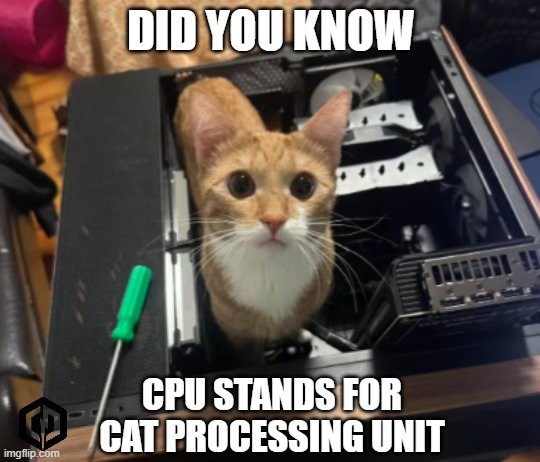 CyberPowerPC UK - We all know CPU always meant cat... | Facebook