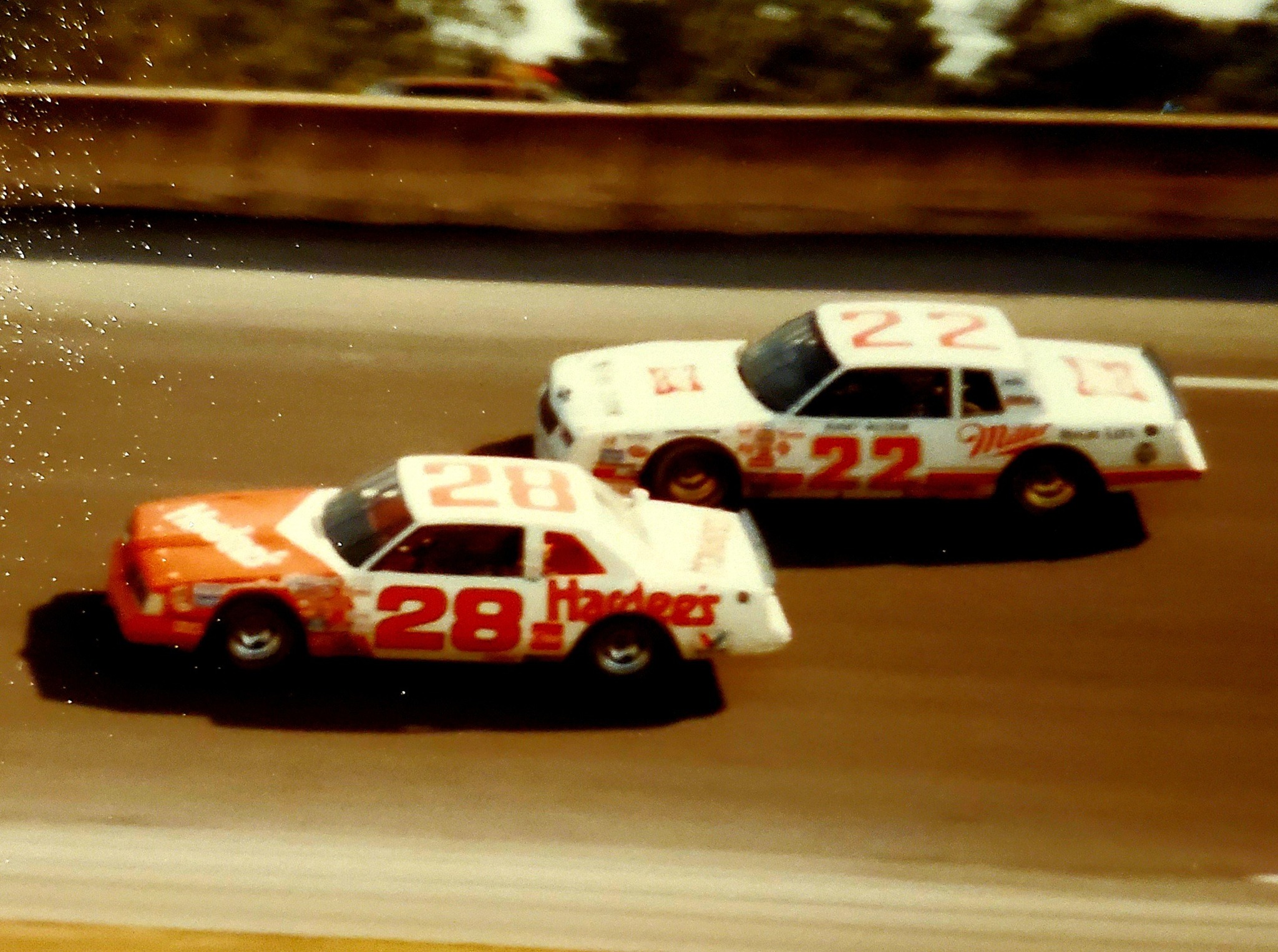 Davey Allison & Bill Collins 1983 NASCAR Darlington Dash Series 