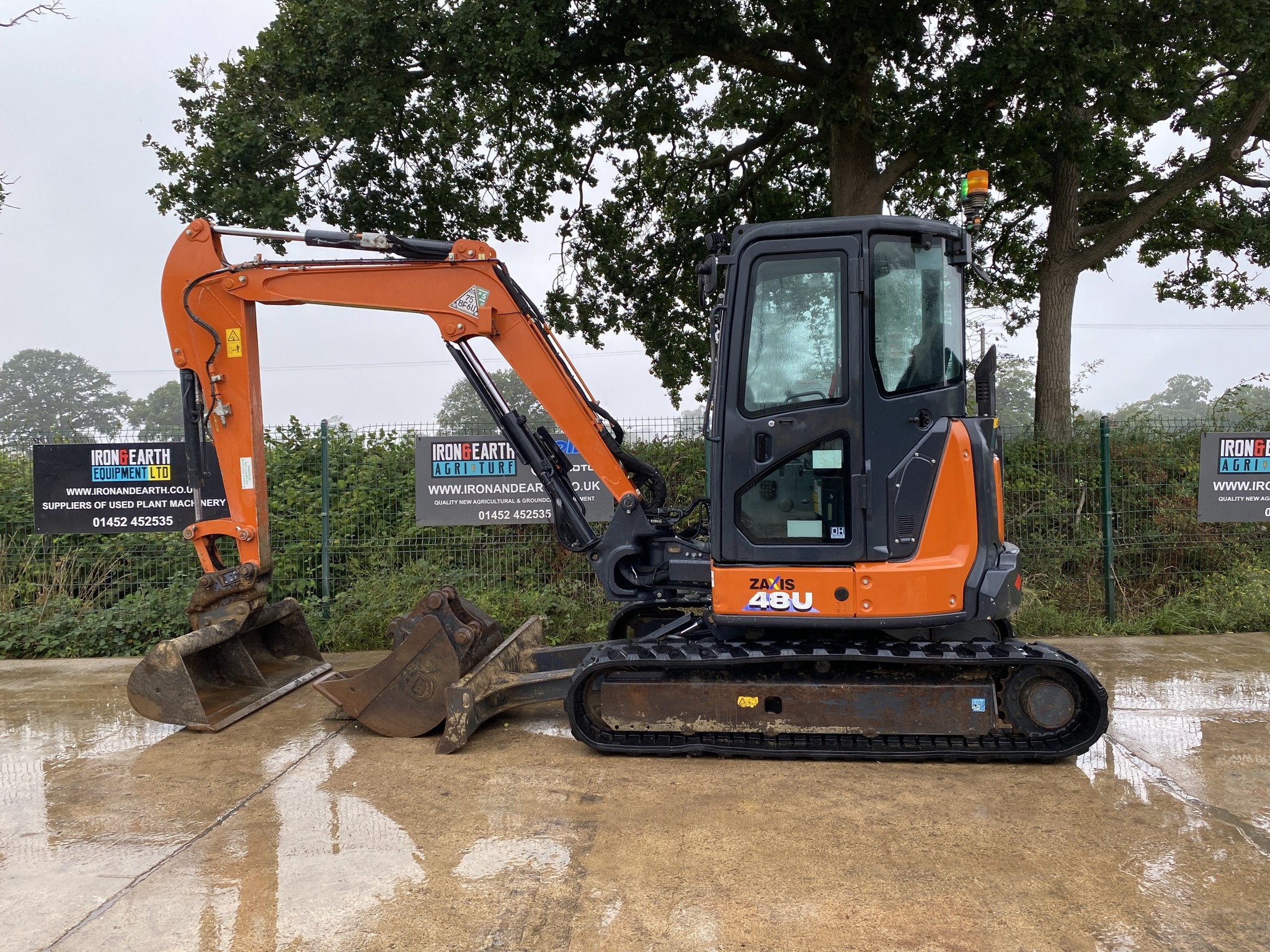 Hitachi ZX48U-6 4.6 Tonne Excavator 📆2022 🕒2787 Hours 💷£26,995