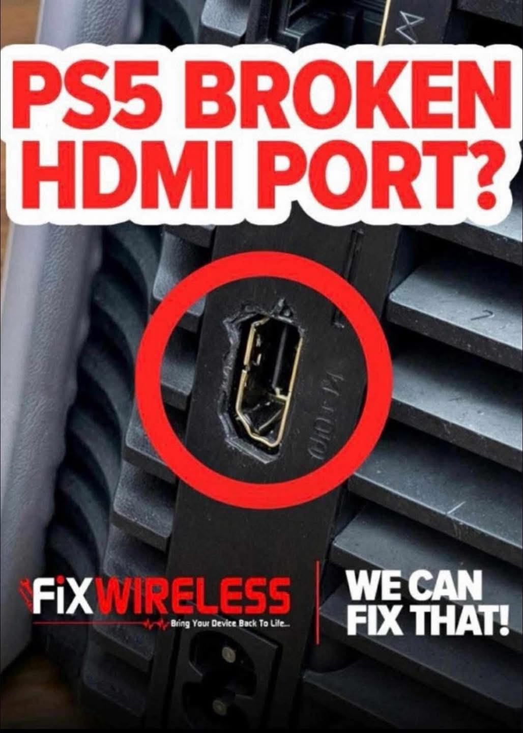 On - 🪛🎮PS5 HDMI Port Same Day Repairs🎮🪛 Only $129.00 Is your PS5 HDMI ...