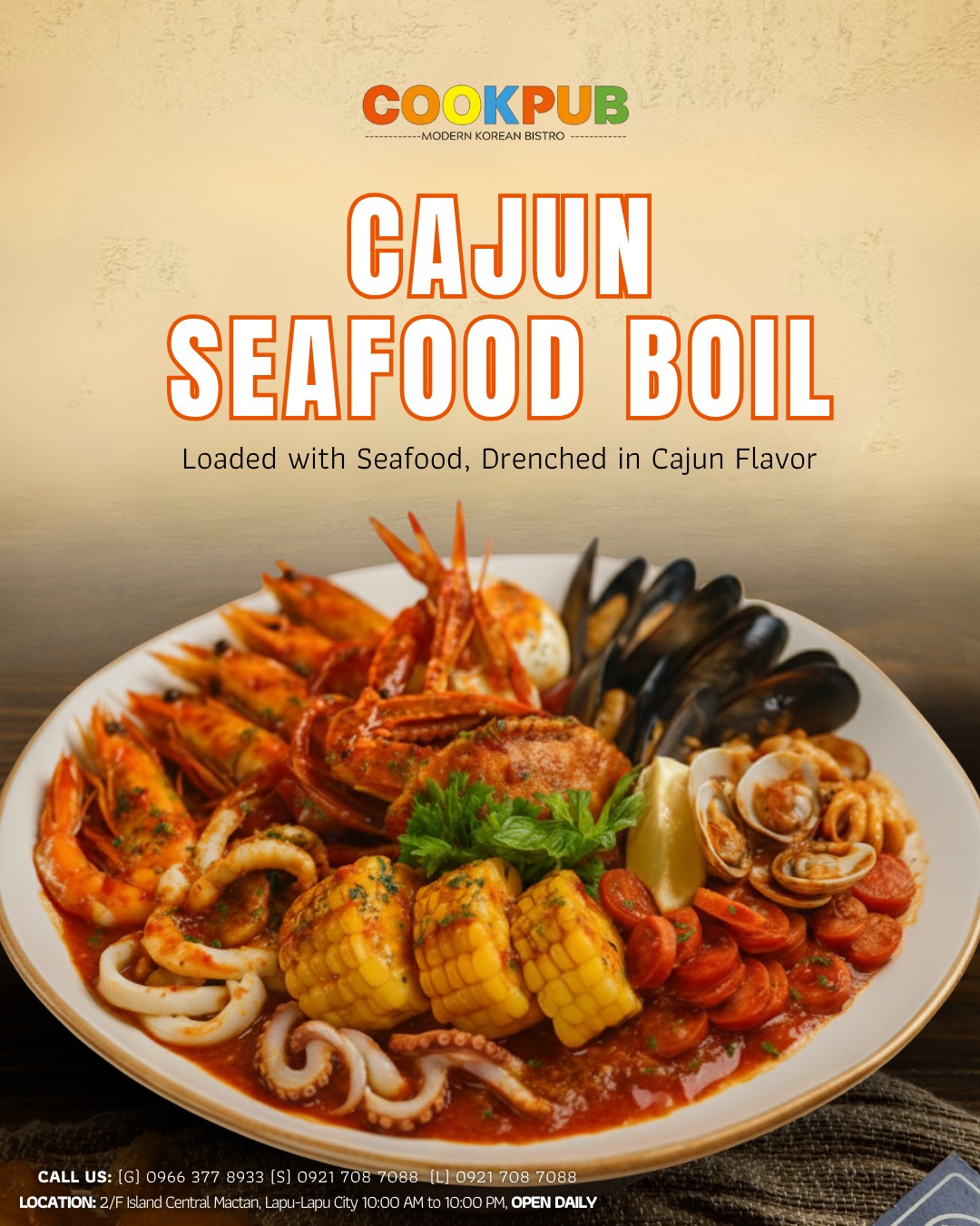 CookPub - 🦐🔥 Cajun Seafood Boil Alert! 🔥🦑 Get ready to dive into our ...