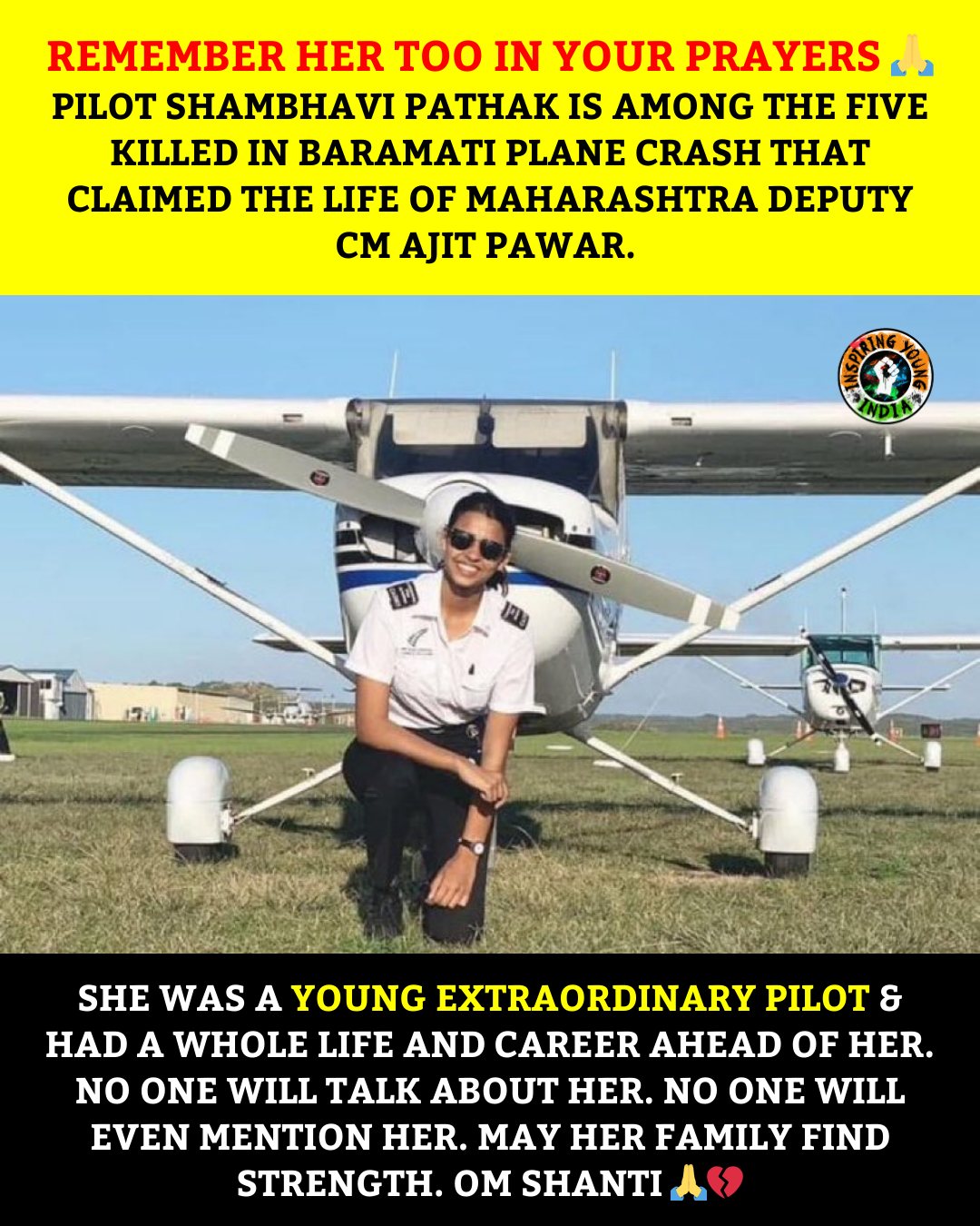 Please remember her in your prayers 🙏 - Inspiring Young India | Facebook