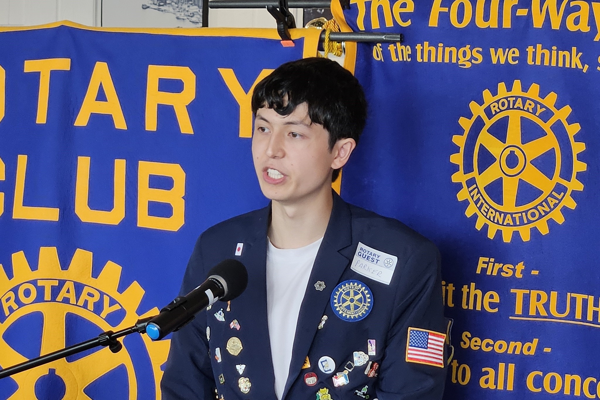 Rotary - Parker Miller recounts his time in Japan: 