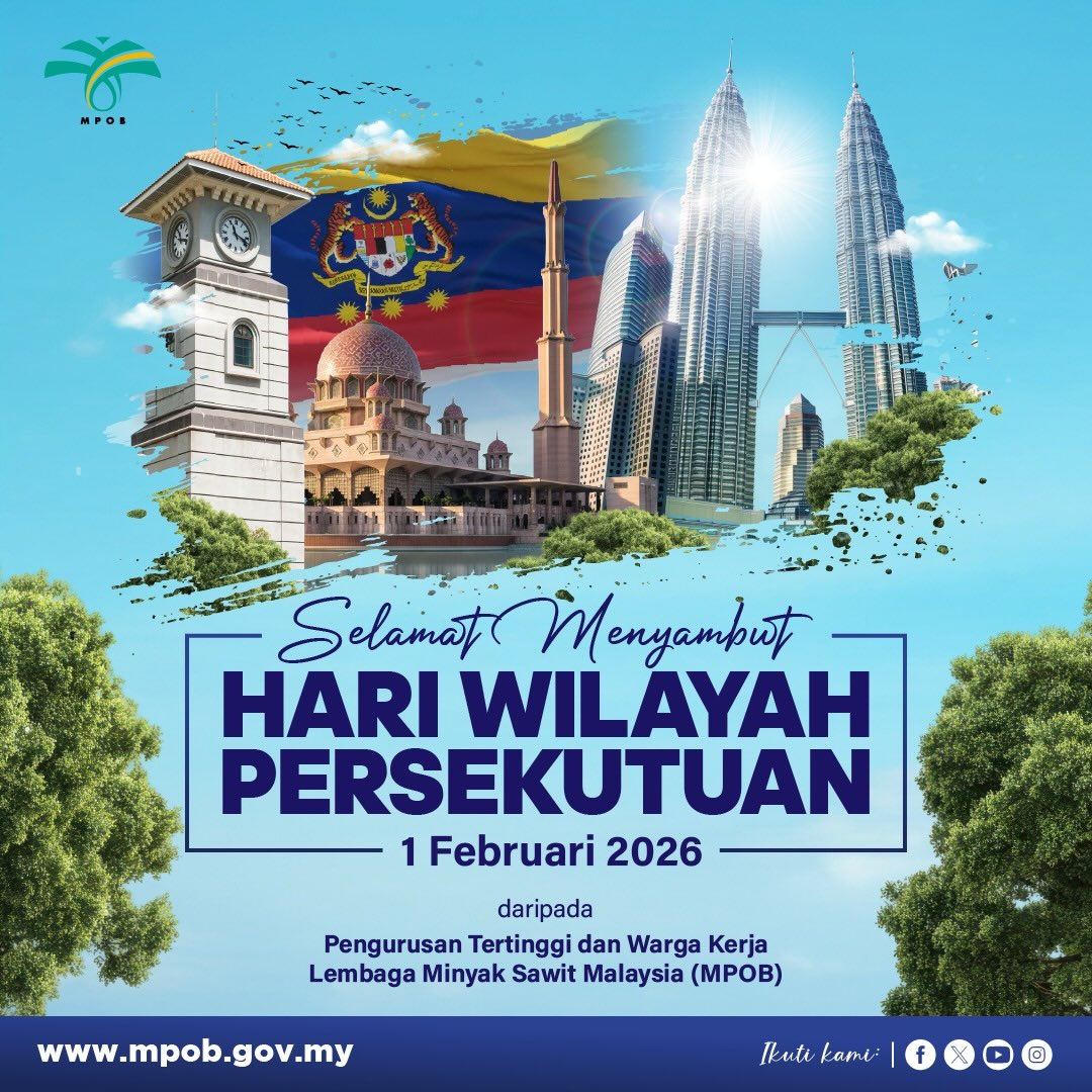 Selamat Hari Wilayah... - Malaysian Palm Oil Board - MPOB | Facebook