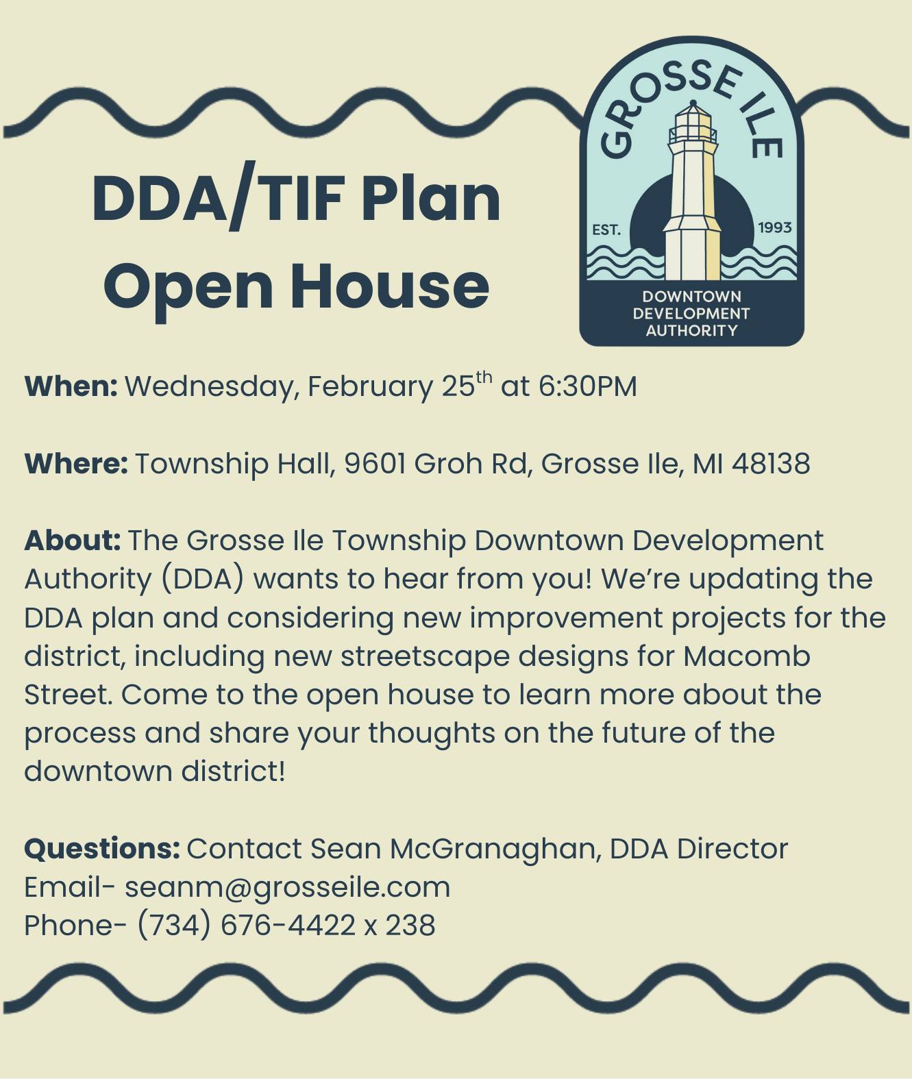 Grosse - ⚠️ Parking Lot Closure Alert! ⚠️ Macomb Street Residents ...