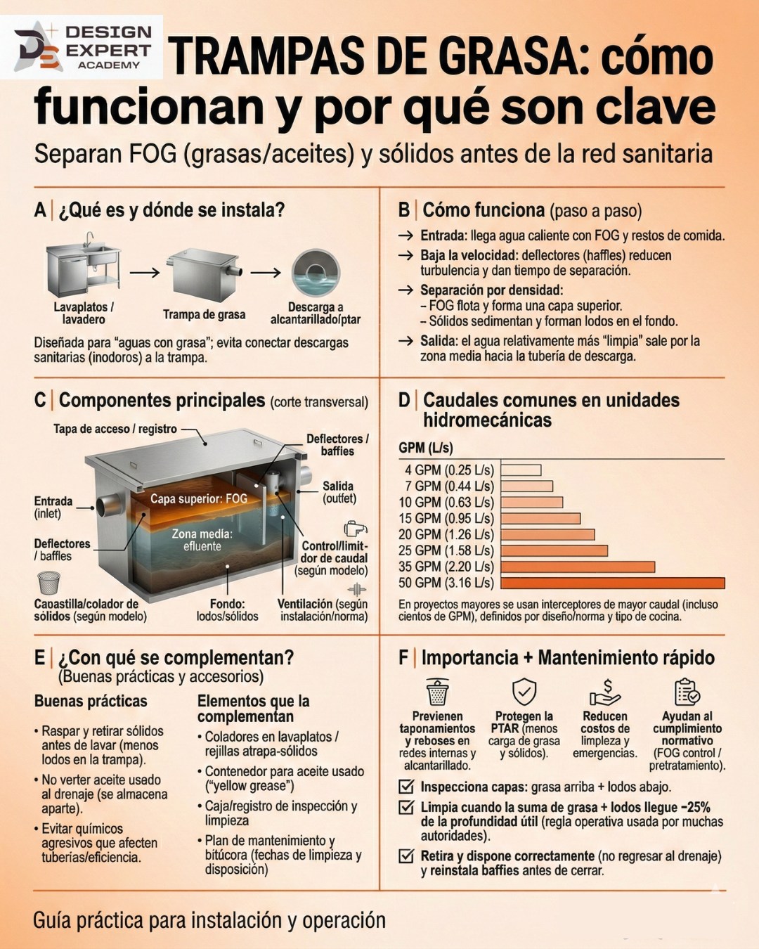 Design Expert - 🛠️🟠 Trampas de grasa: cómo funcionan,... | Facebook