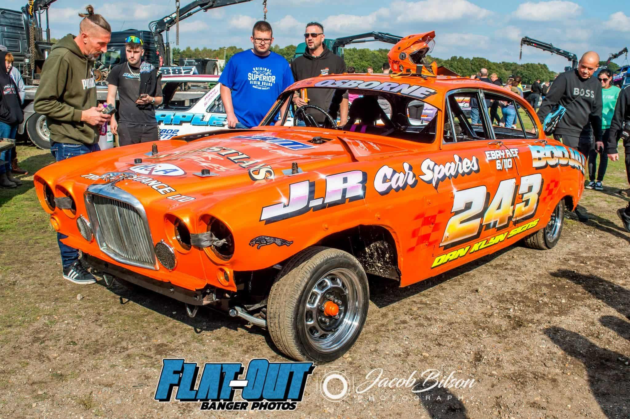 243 Pete Osborne's sublime Jaguar MK10 from last years World Final