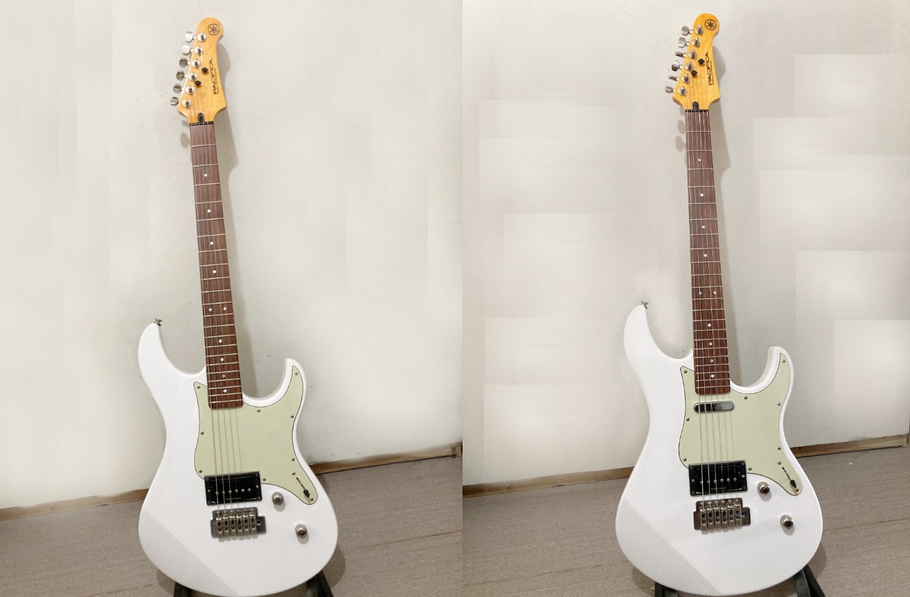 Yamaha Pacifica 510v upgraded with Seymour Duncan P-Rail
