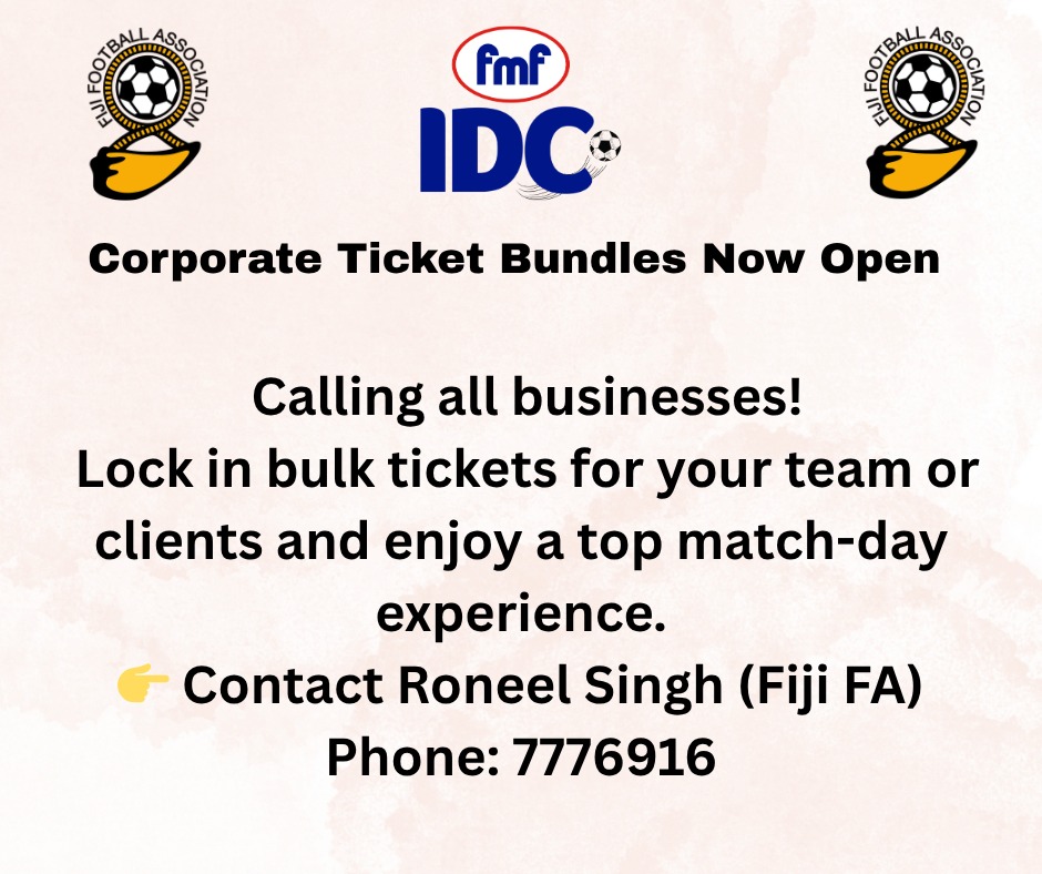 🚨 Calling all businesses! 🚨... - Fiji Football Association | Facebook