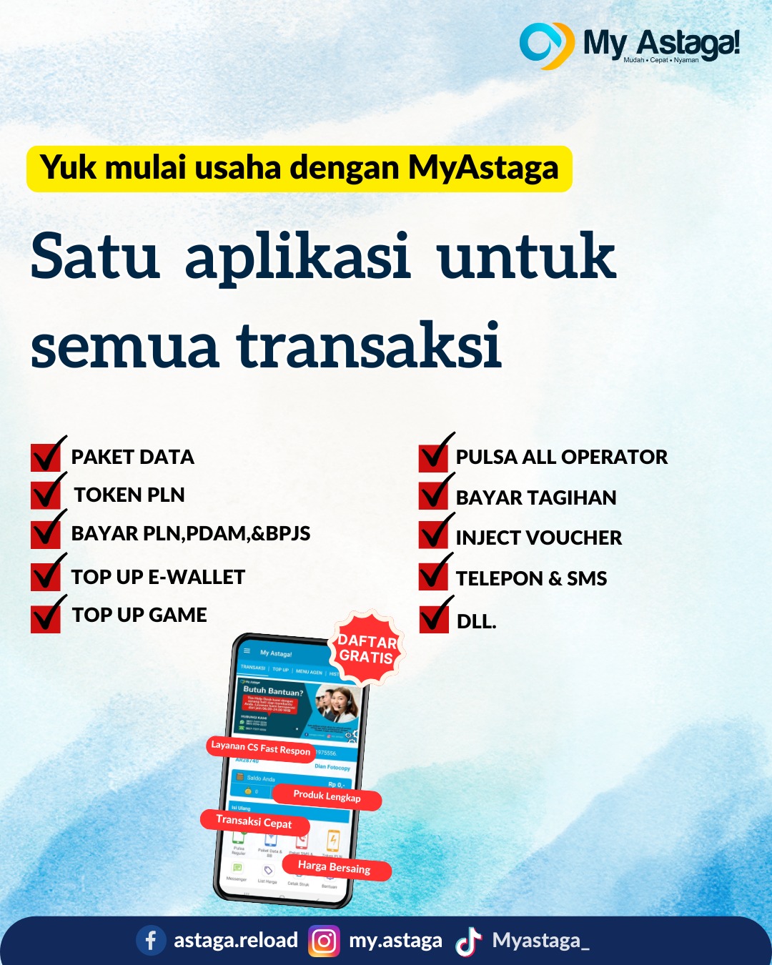 My Astaga - 🌟 Yuk, mulai usaha dengan My Astaga! 🚀 Satu... | Facebook