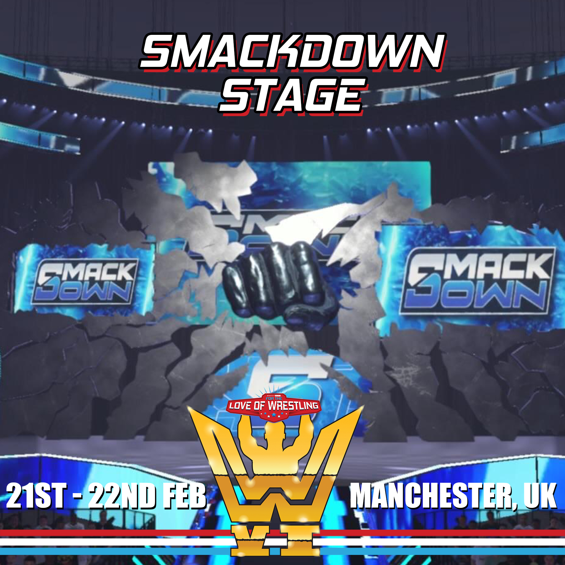 ⚡⚡ PROP BUILD - THE SMACKDOWN... - For the Love of Wrestling | Facebook