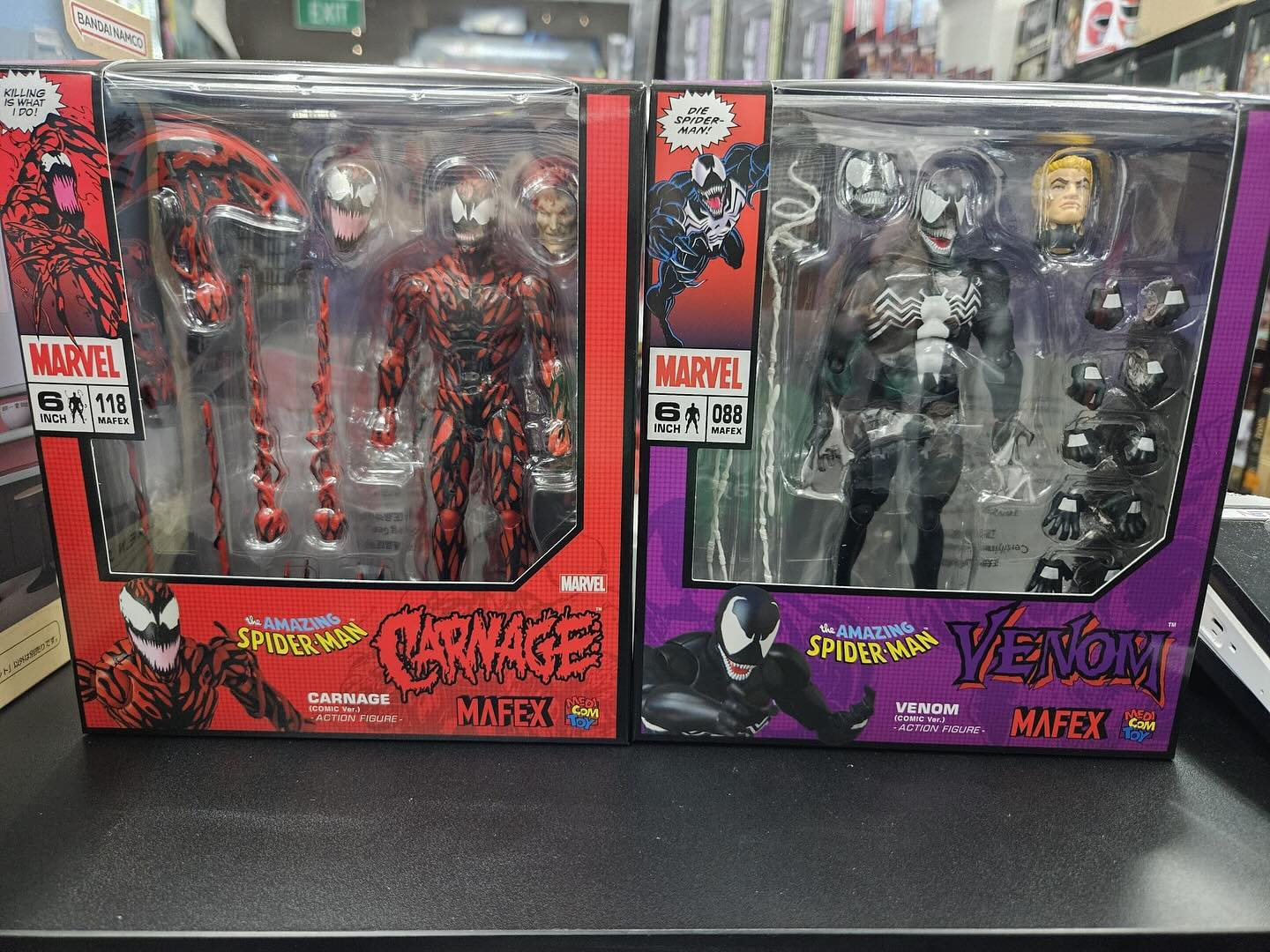 Amazing Spider Medicom Mafex Venom Mafex Marvel Amazing Spider-Man 