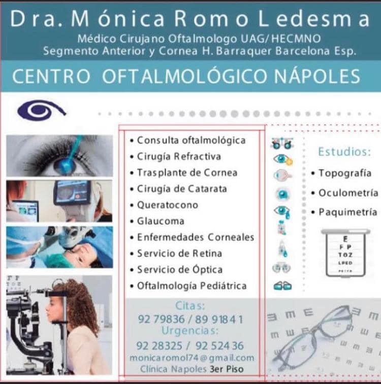 Dra, Mónica Romo Oftalmología