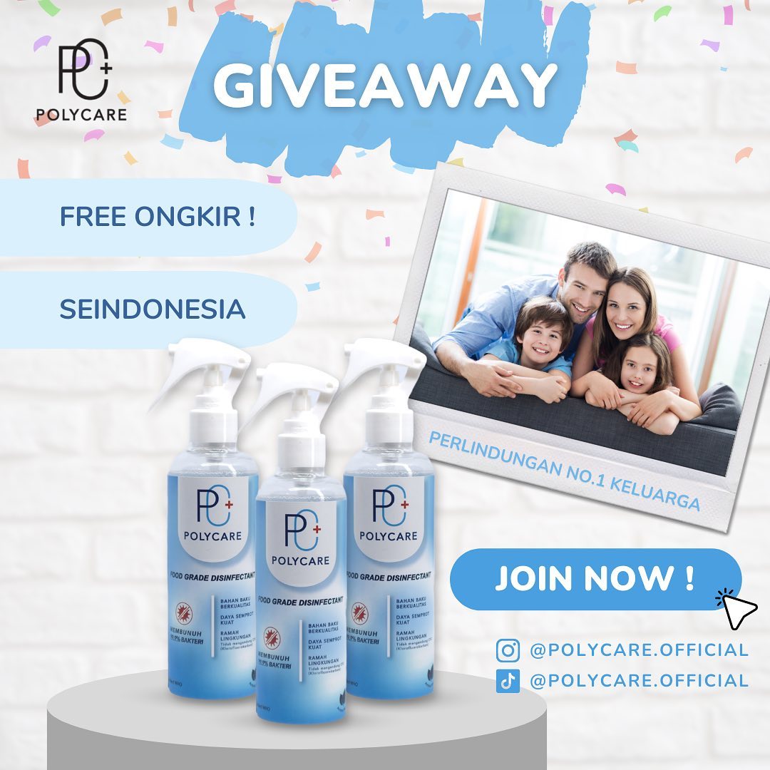 PolyCare - ‼️GIVEAWAY POLYCARE SENILAI JUTAAN RUPIAH‼️...