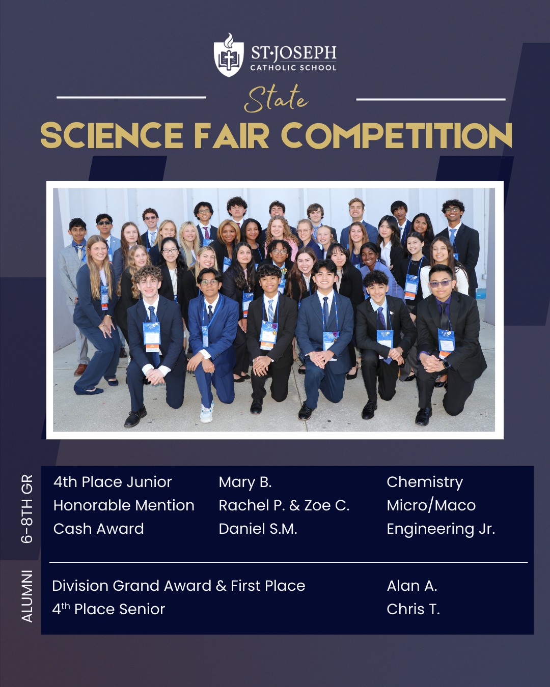 St. - 🎉 We’re so proud of our incredible students who represented us at ...