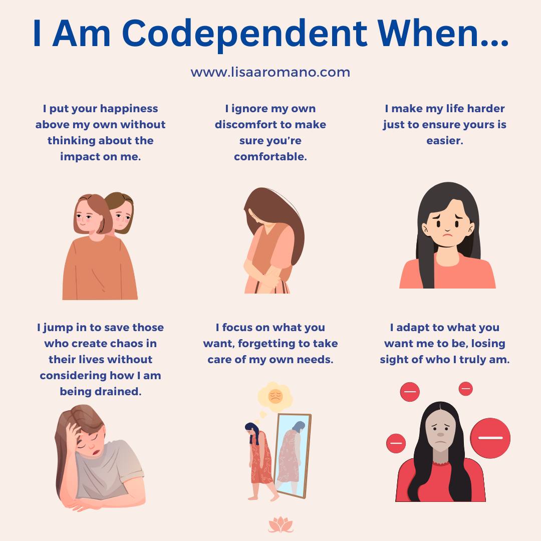 Lisa - When you’re caught in codependency, you often don’t realize it ...