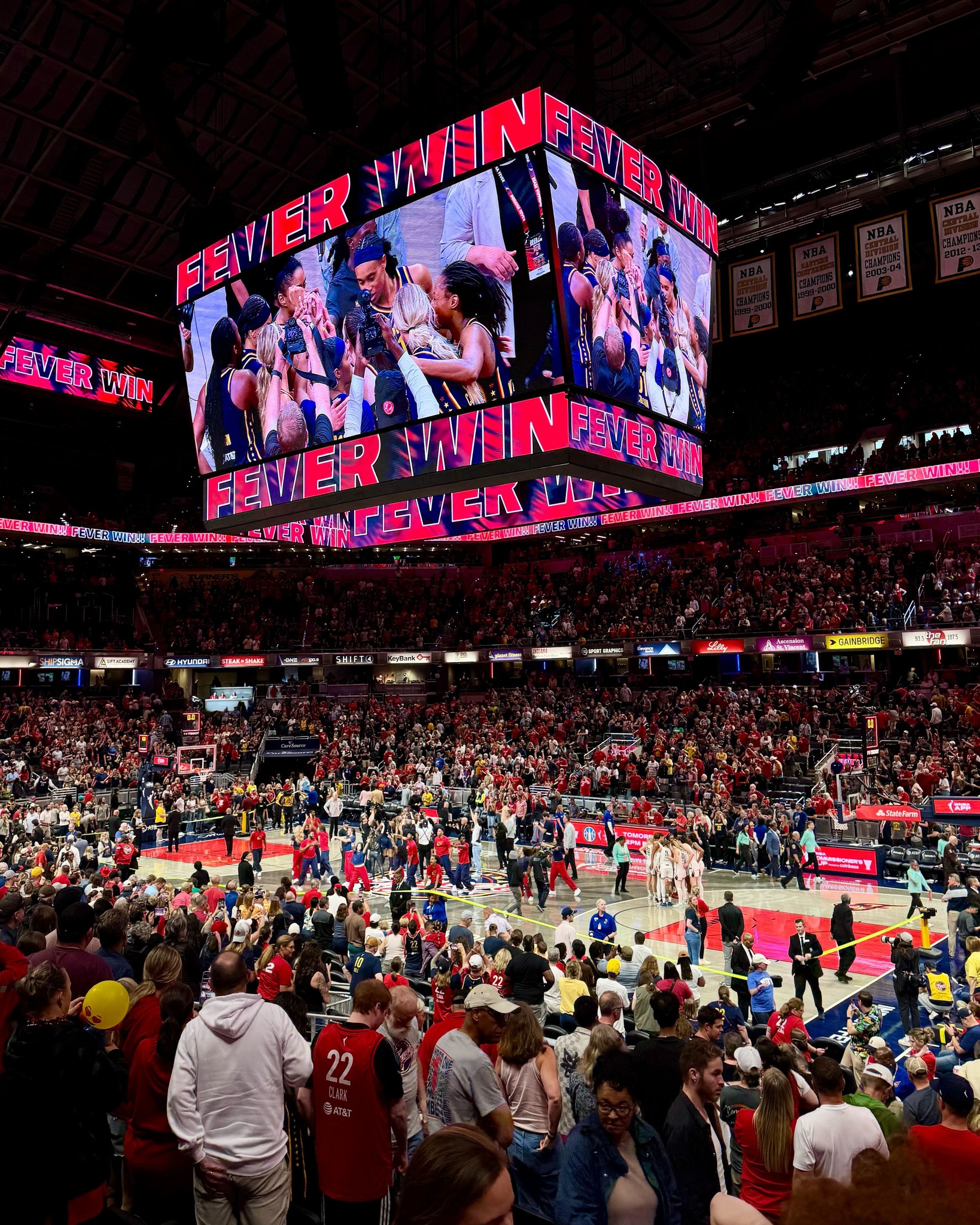 Indiana - A fun win at Gainbridge Fieldhouse in front of the best fans ...