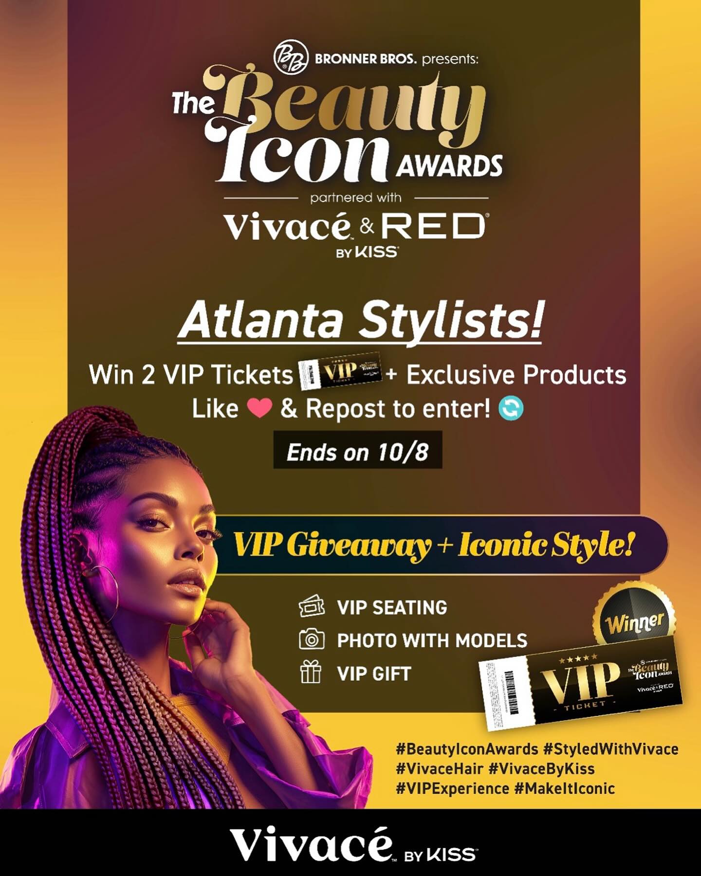 Bronner - VIP Giveaway + Iconic Style! Vivace is proud to be the ...