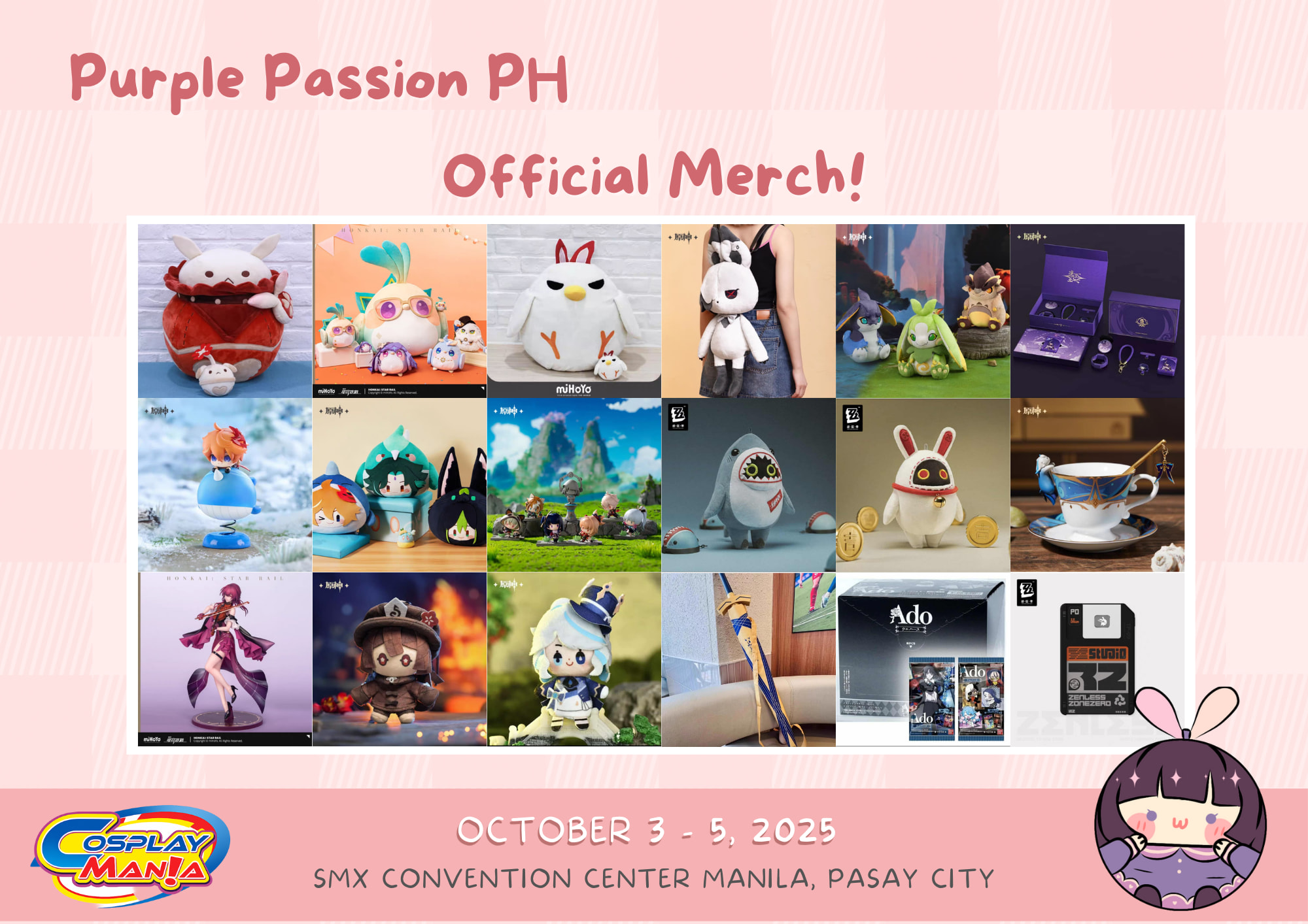 Purple - 🌸💜 Hi everyone! We’re so excited to see you at Cosplay Mania ...