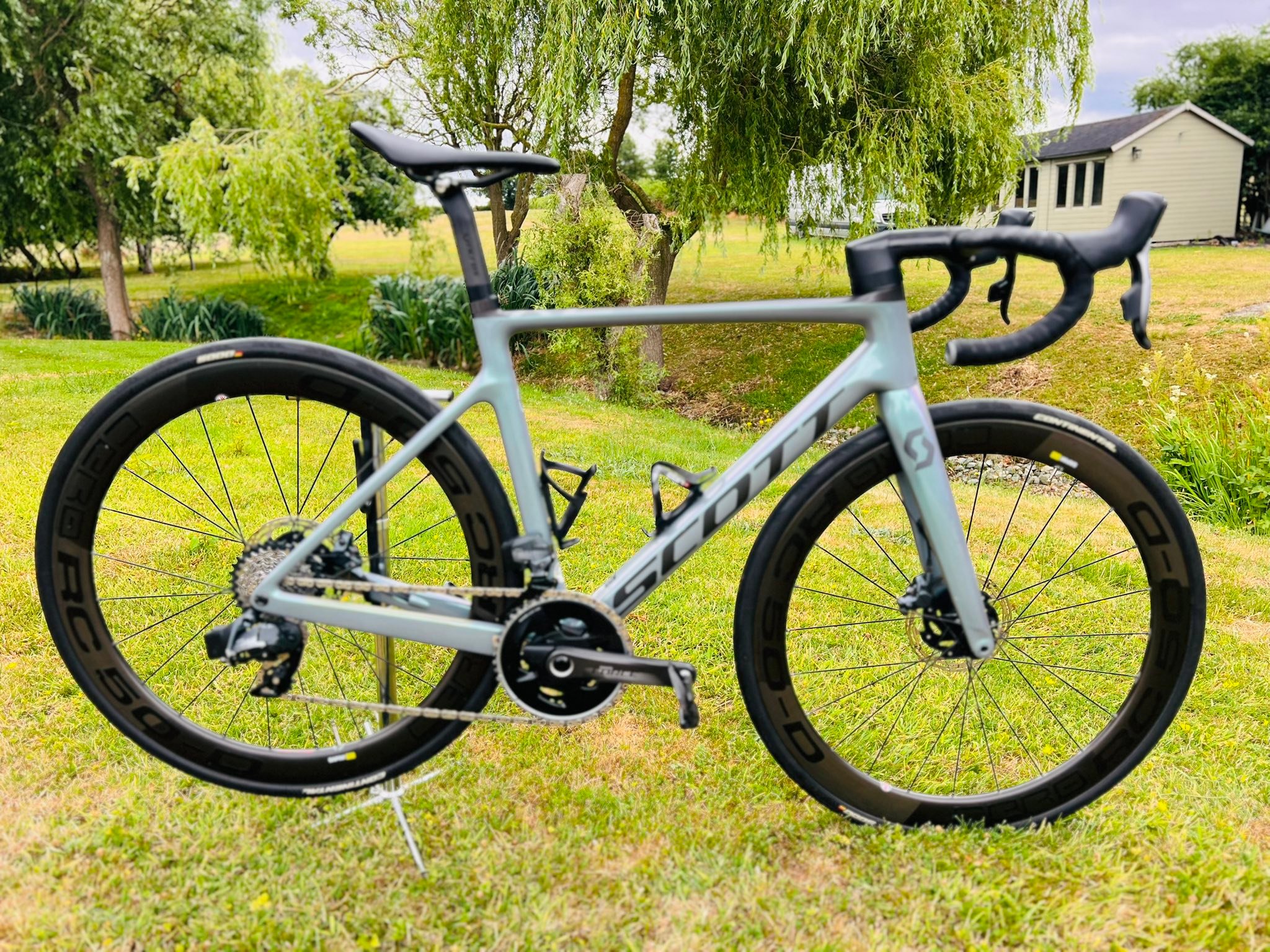 Bicicleta Scott Scott Addict Rc 10 Prism Grey Green Scott Addict 