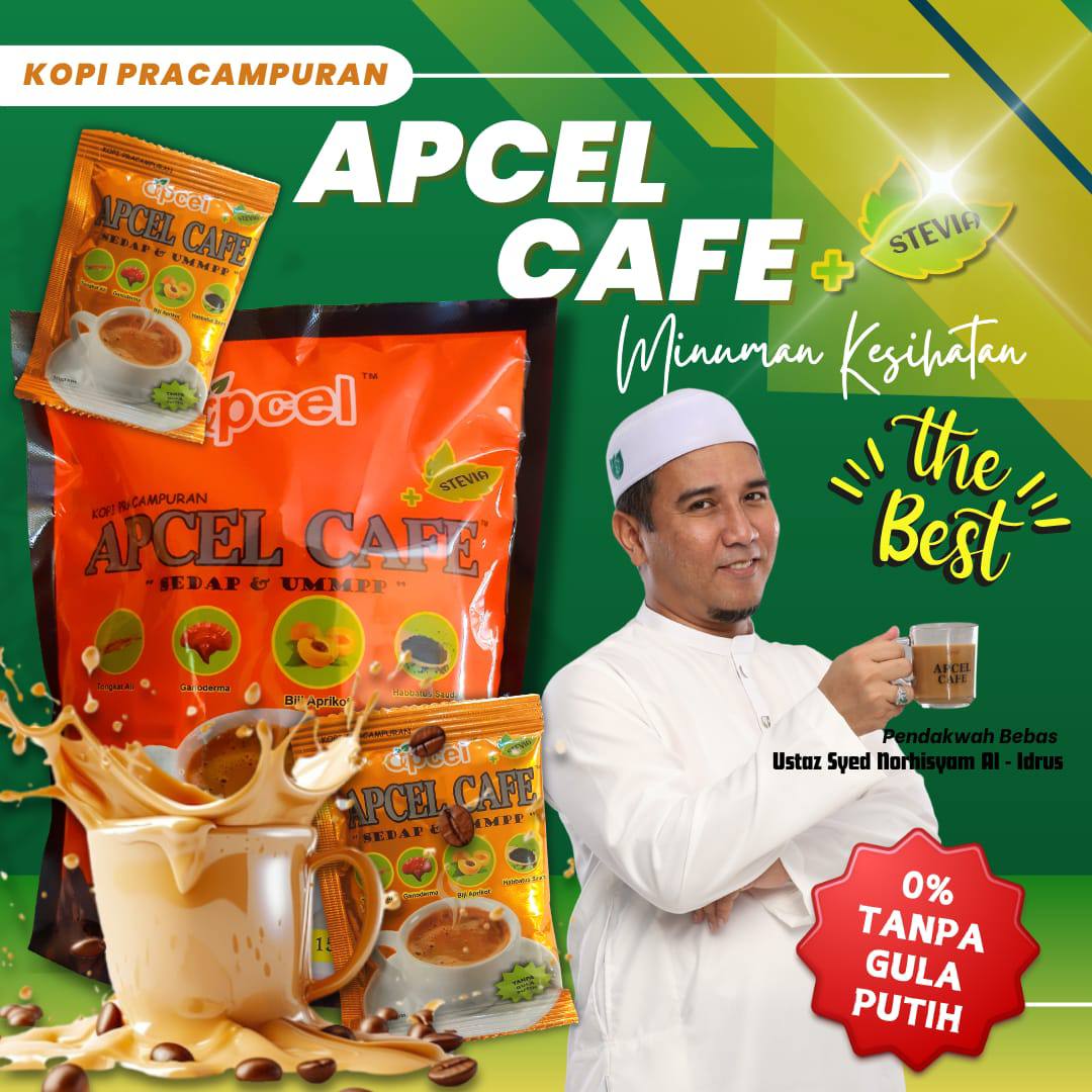 Apcel - APCEL CAFE + STEVIA 🌿🌿🌿 Pilihan no.1 minuman tanpa gula putih ...