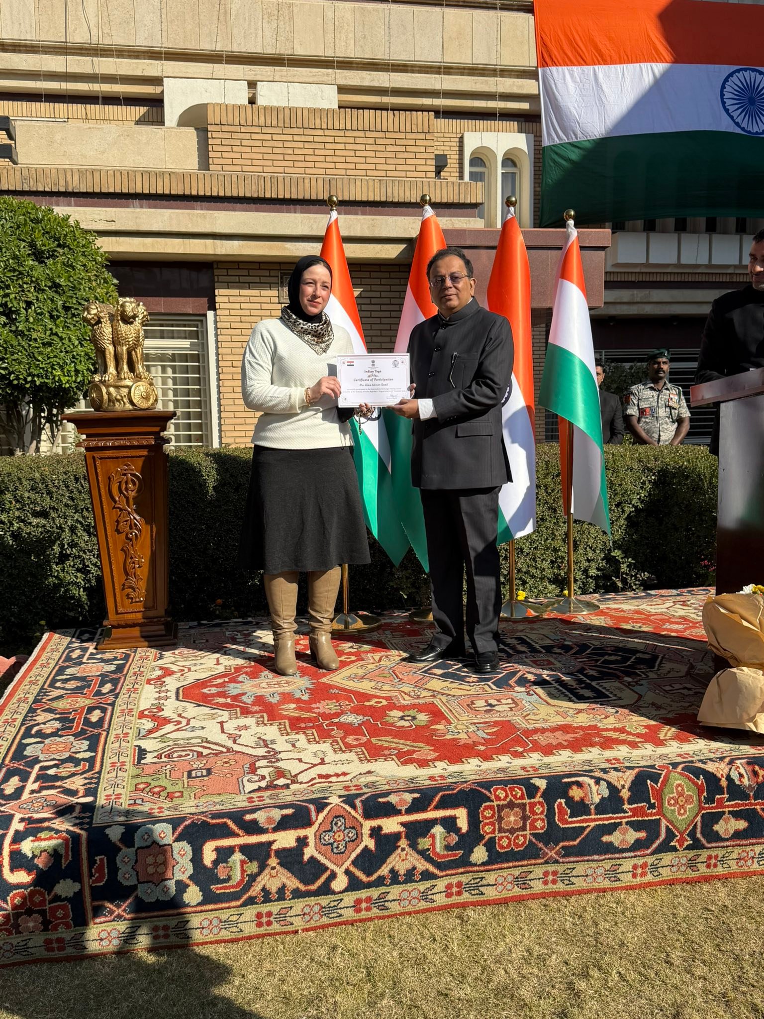 India in Iraq... - India in Iraq (Embassy of India, Baghdad)