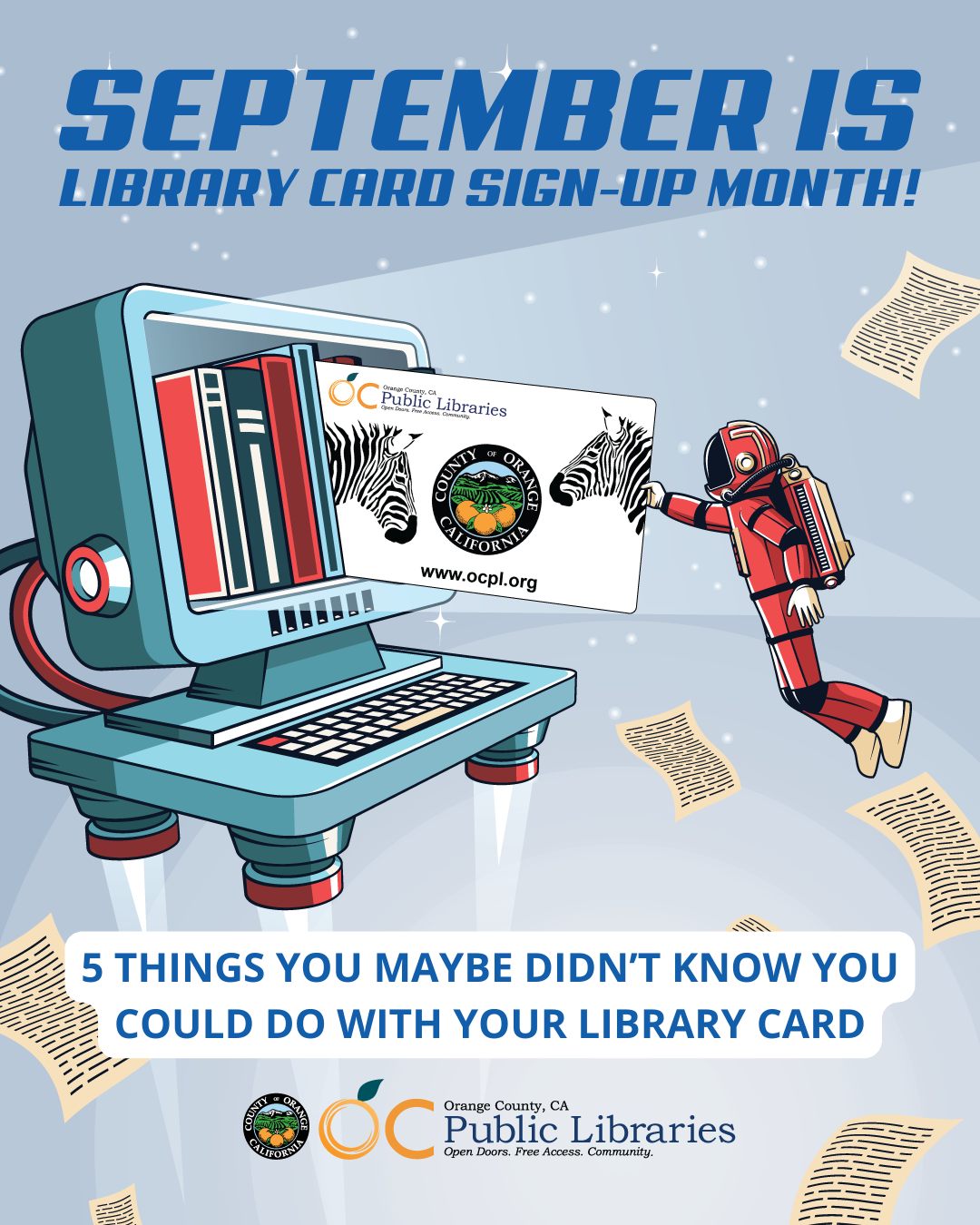 What's your favorite thing about... - OC Public Libraries | Facebook