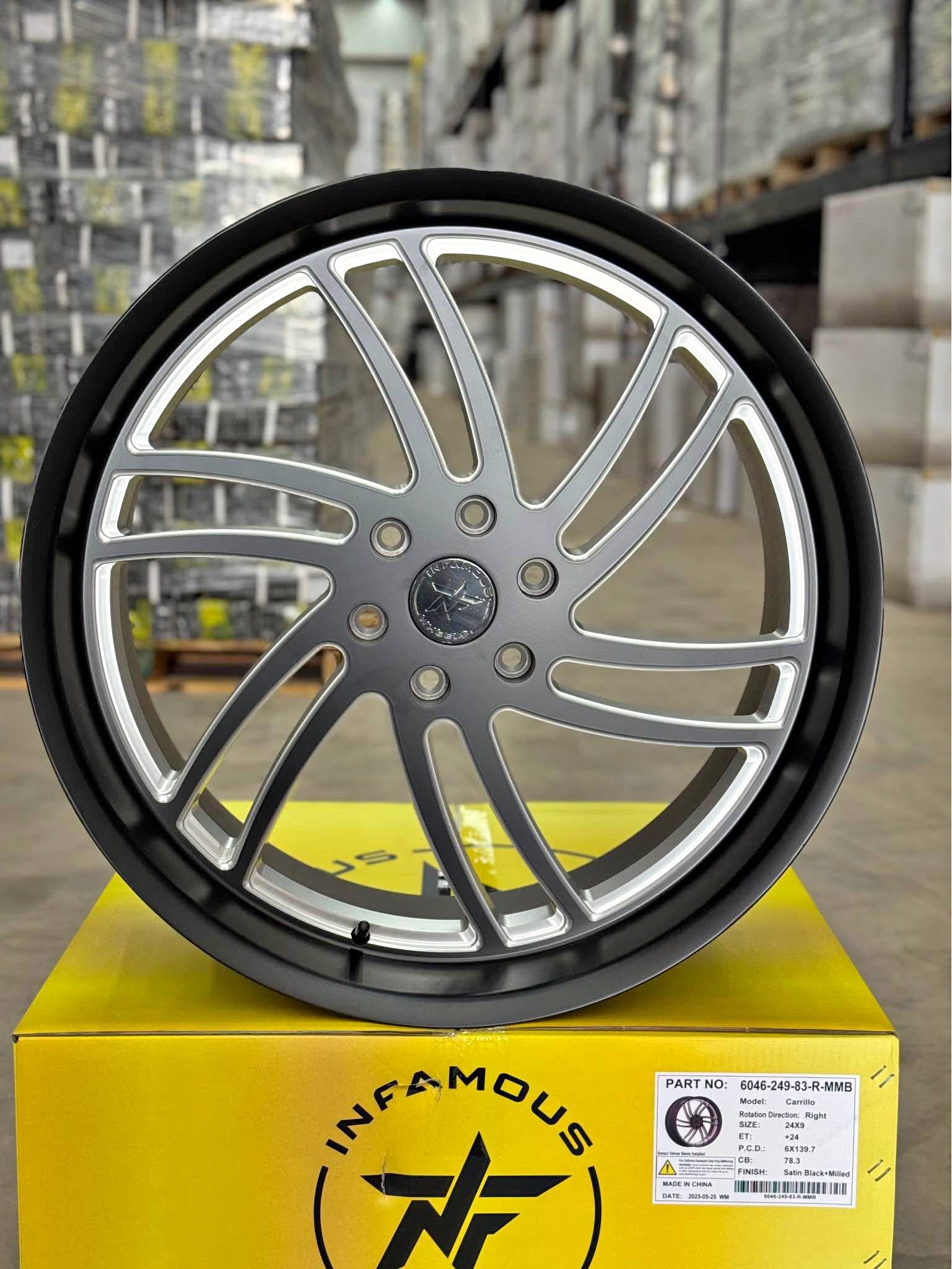 24” infamous wheels - Car Wheels, Tires & Parts - Irving, Texas ...