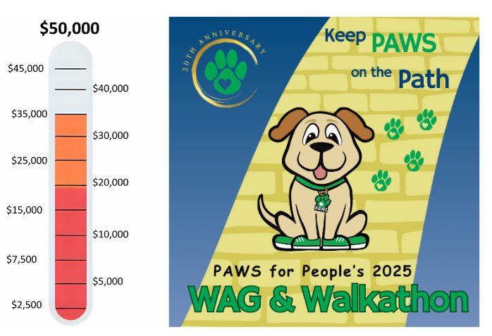 PAWS - Help PAWS Reach Our Goal!! Every donation to the WAG & Walkathon ...