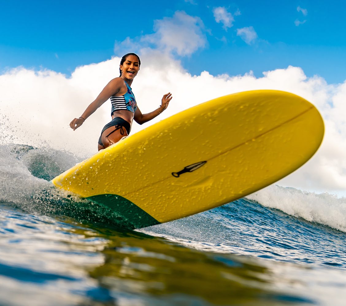 Pacific - Up-close pivot: A Brent Rand water shot of Shaley Mercado at ...
