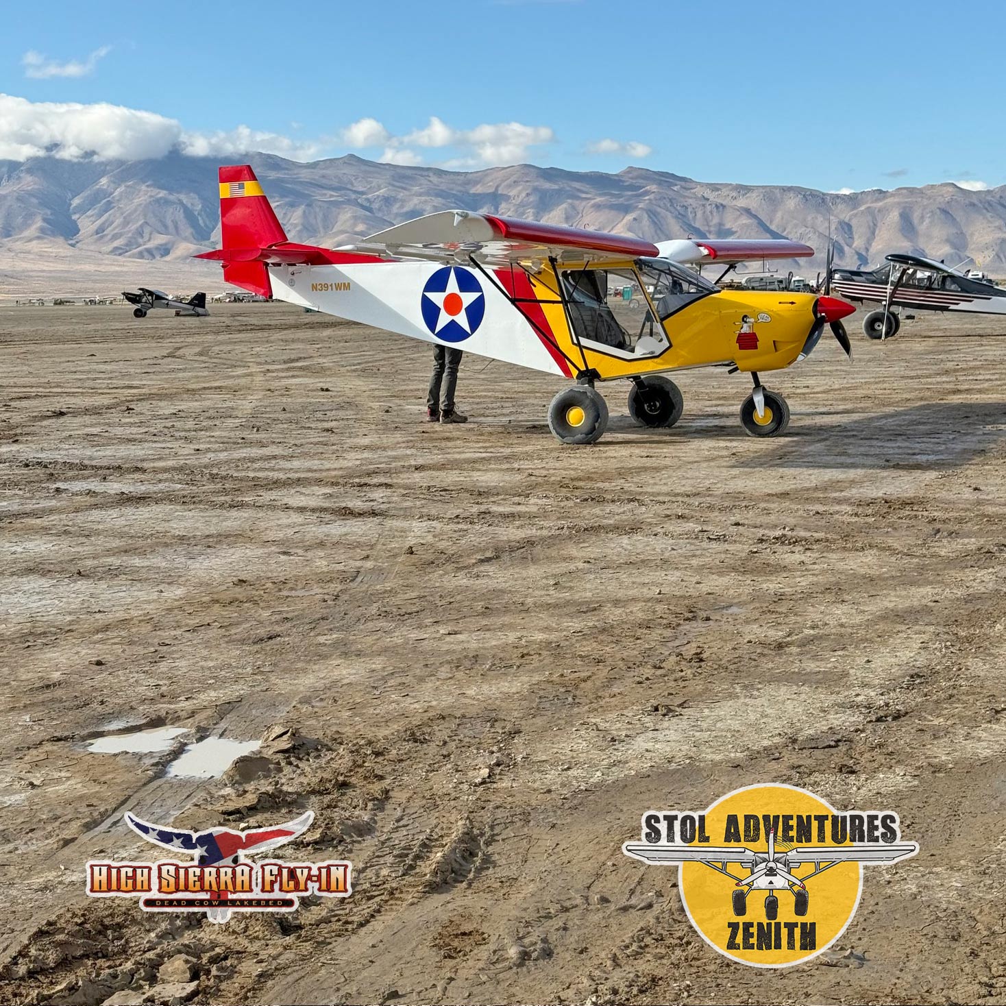 Will Vaughn's High Sierra Fly-In adventures with the Zenith STOL