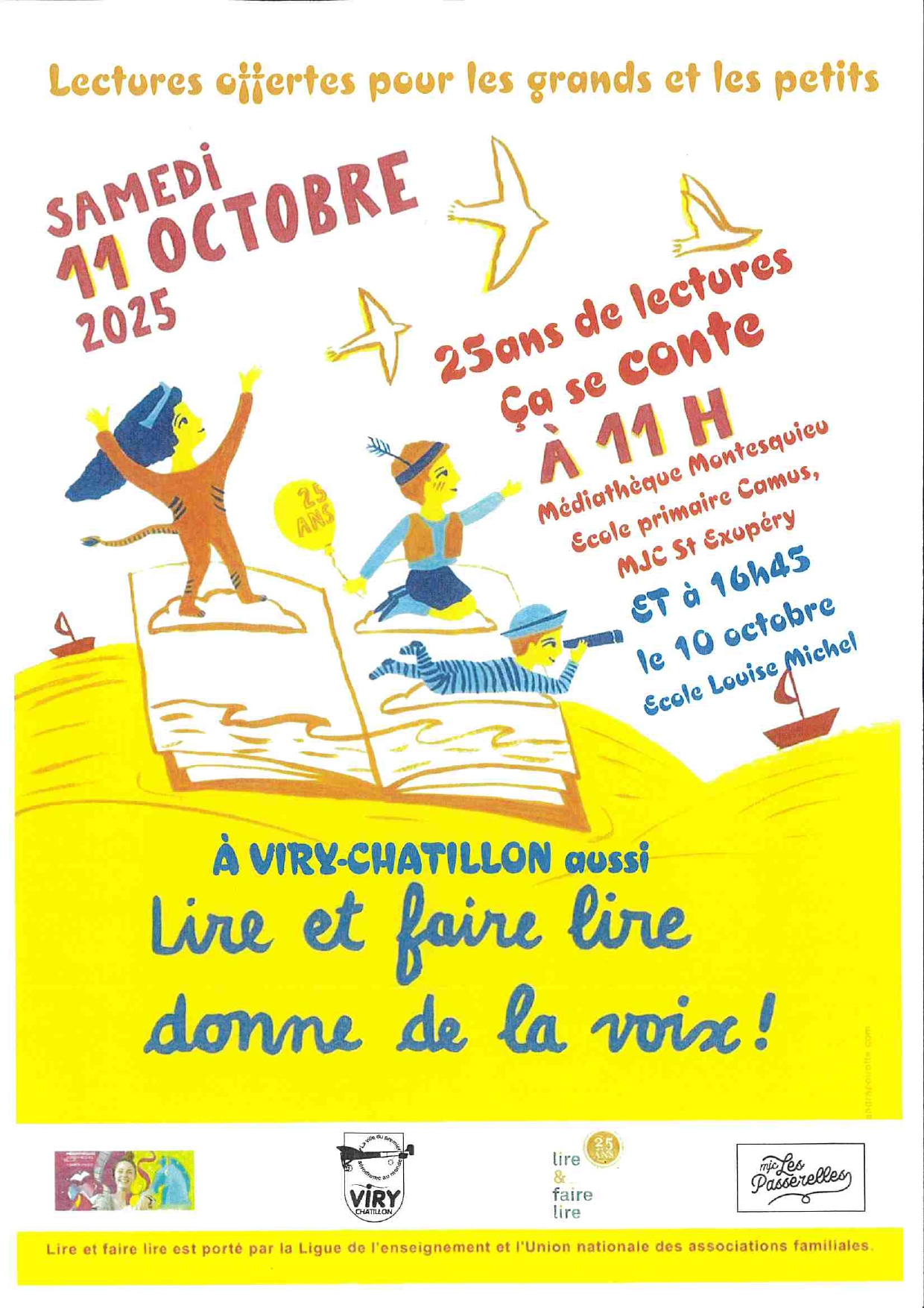 Viry-Chatillon - 📖 Lire et Faire lire : 25 ans de lecture, ça se compte ...