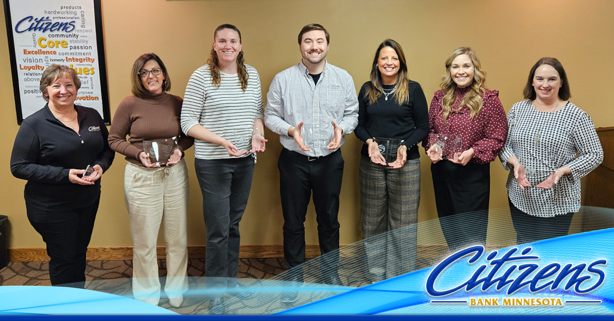 Citizens - Citizens Bank Minnesota is pleased to announce that seven ...