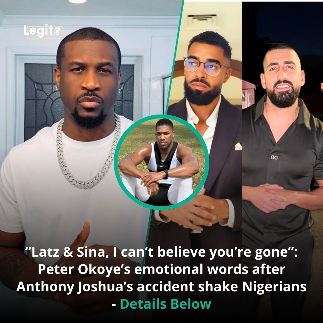 Legit.ng - Peter Okoye gets emotional online, shares a... | Facebook