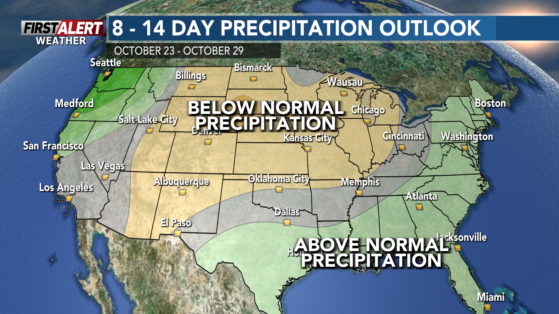 Chad - The long term weather pattern continues to show that overall ...
