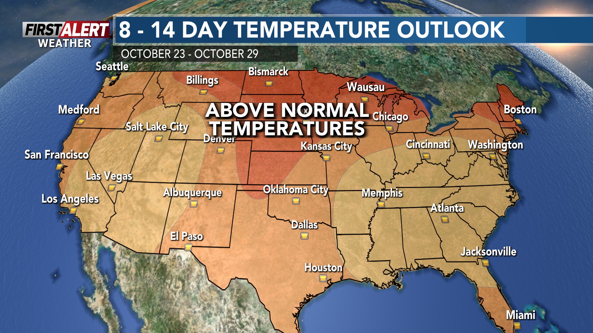 Chad - The long term weather pattern continues to show that overall ...