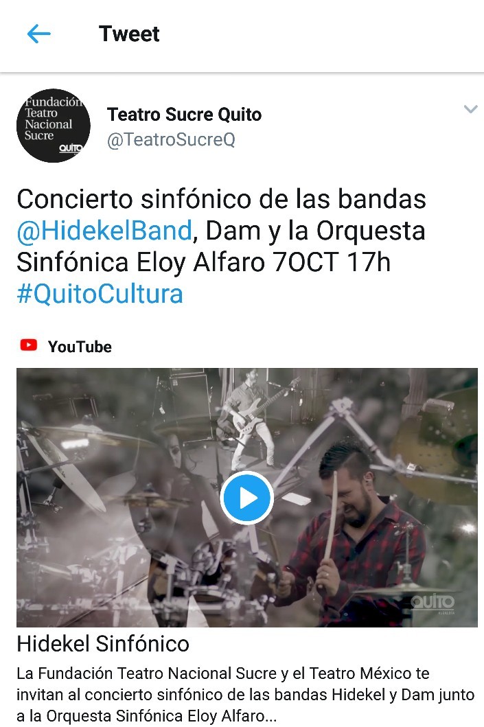 Hidekel - ¡ CONCIERTO SINFÓNICO DE HIDEKEL Y DAM! El próximo 7 de ...