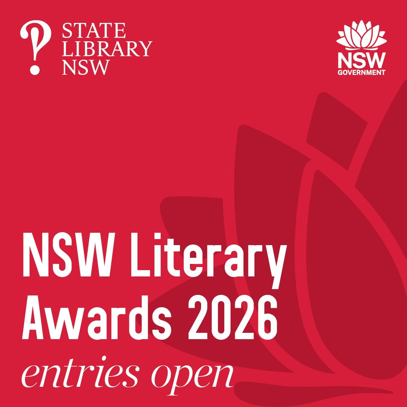 📚 Entries are now OPEN for the 2026... - Multicultural NSW | Facebook